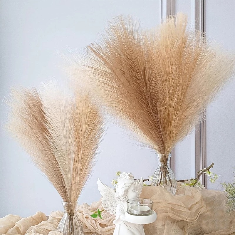 5/10Pcs 55CM Artificial Pampas - Pampas Grass Decor recension och pris
