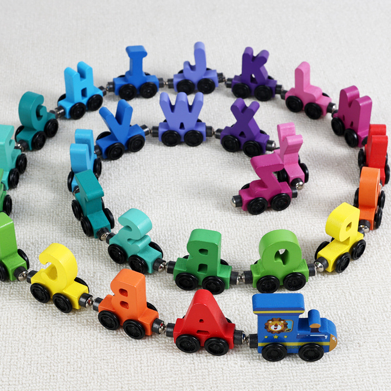 Children'S Wooden Magnetic Col - Wooden Letter Sign recension och pris