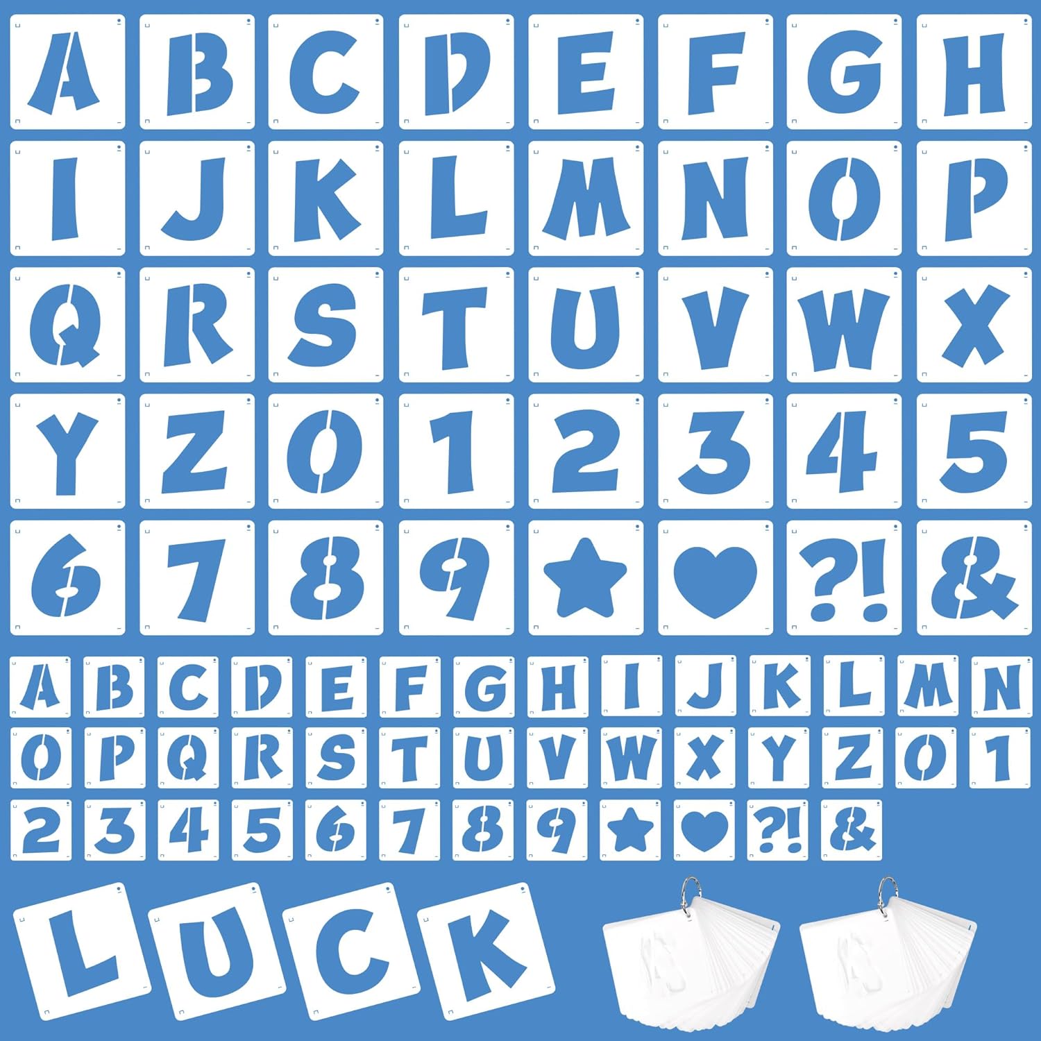 80Pcs Reusable Alphabet Number - Wooden Letter Sign recension och pris