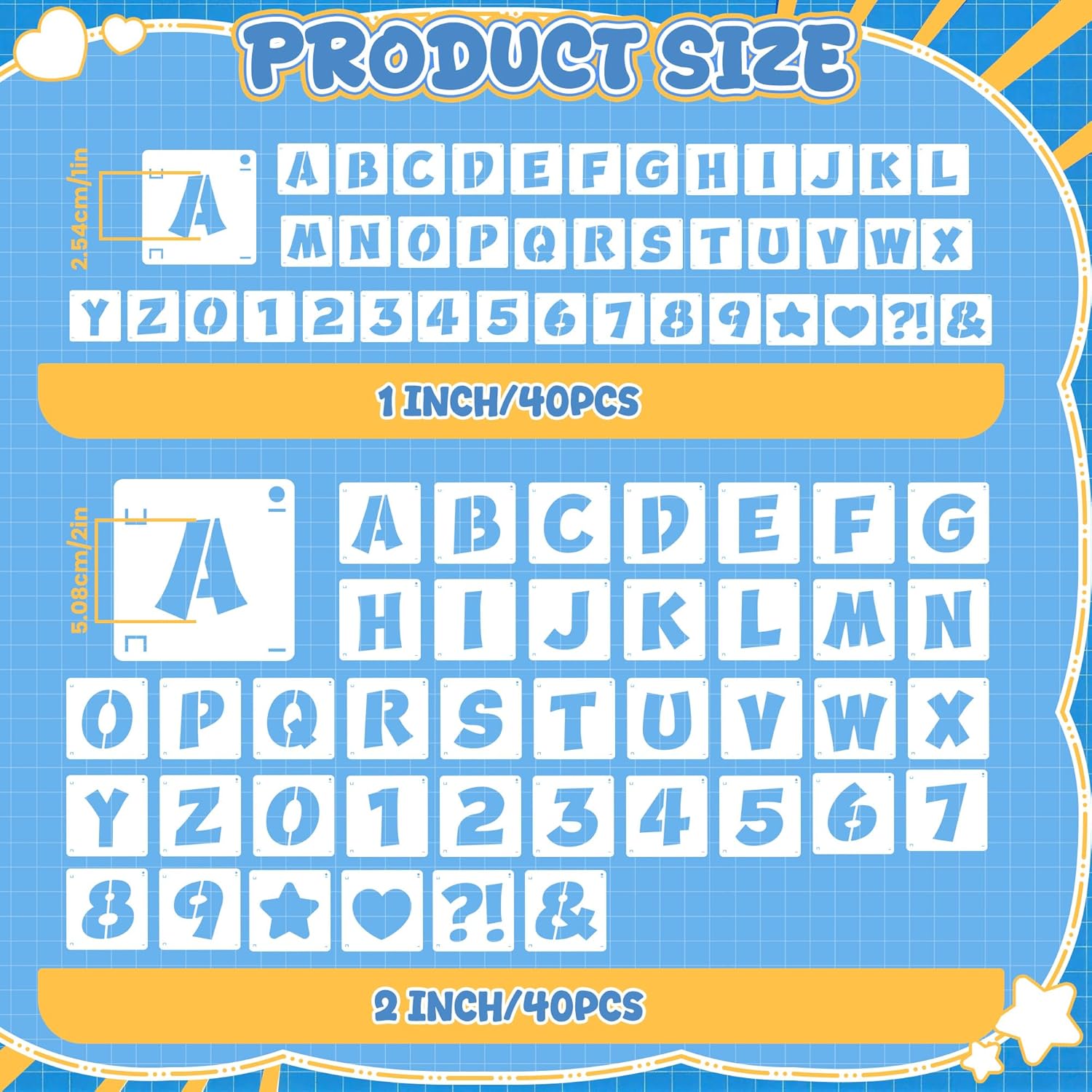 80Pcs Reusable Alphabet Number - Wooden Letter Sign recension och pris