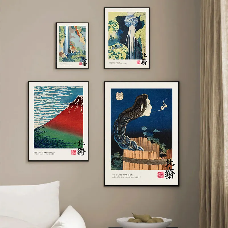 The Great Wave Katsushika Hoku - Home Decor Exhibition recension och pris