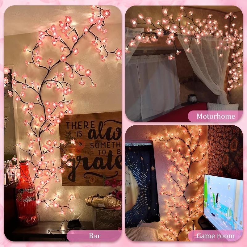 LED Cherry Blossom Tree Branch - Fairy Lights Bedroom recension och pris