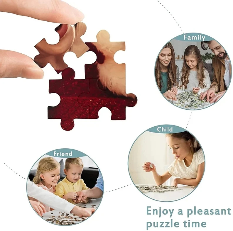 500/1000/1200/2000 PCS Jigsaw  - Home Decor Under 500 recension och pris