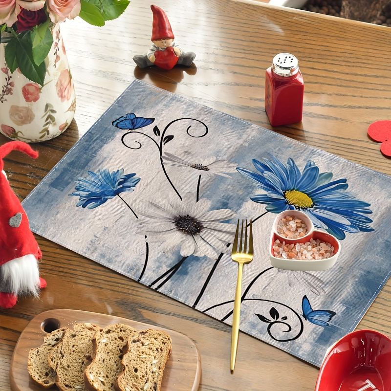 VIKAMA American Country Flower - Linen Table Runner recension och pris