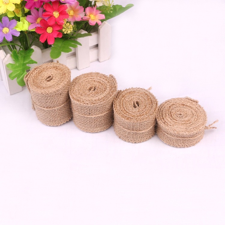 5-30CM Natural Jute Linen Fabr - Linen Table Runner recension och pris