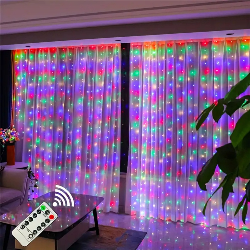 LED Curtain String Lights Garl - Fairy Lights Bedroom recension och pris