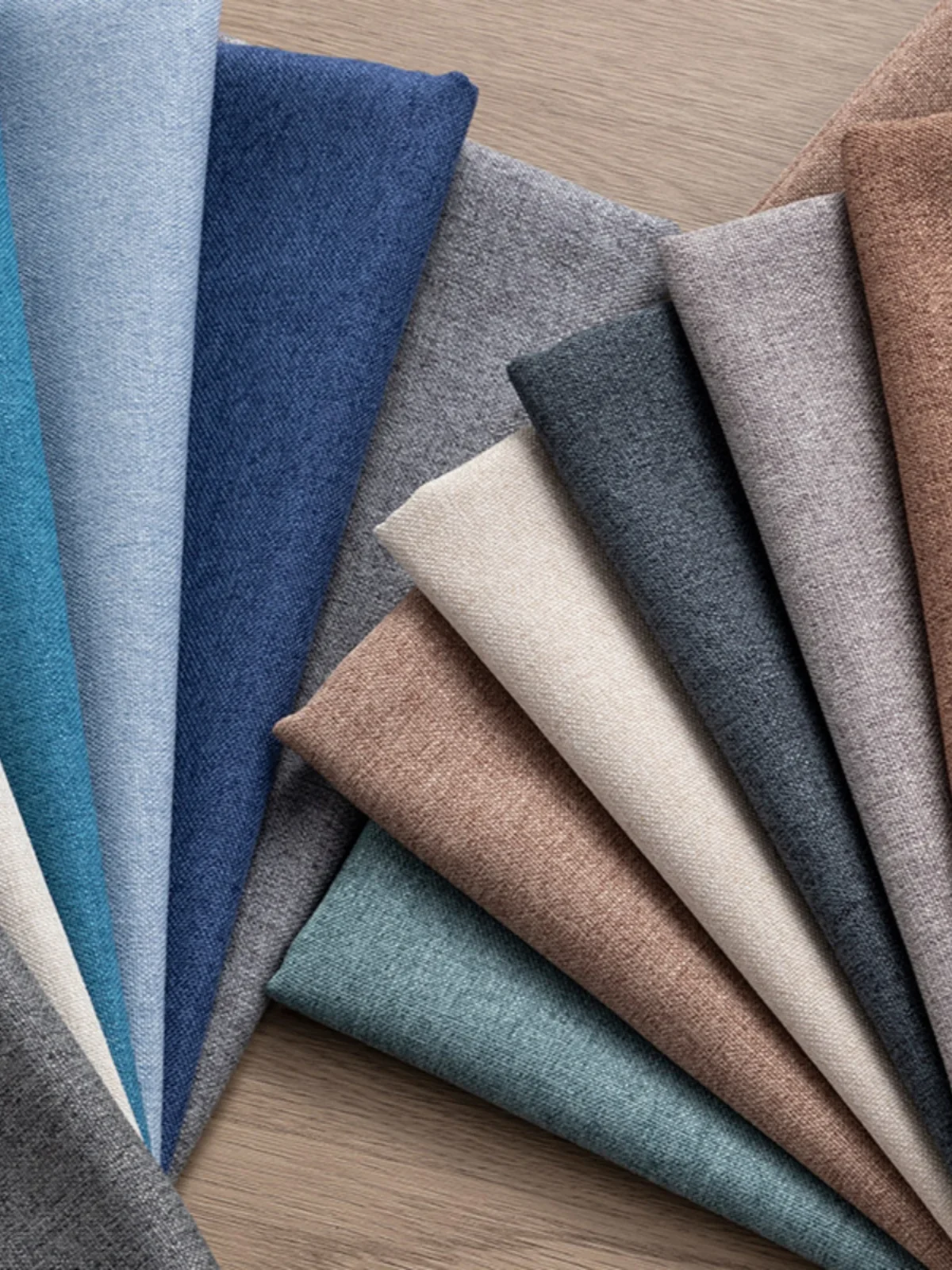 Thickened Plain Linen Fabric F - Linen Table Runner recension och pris