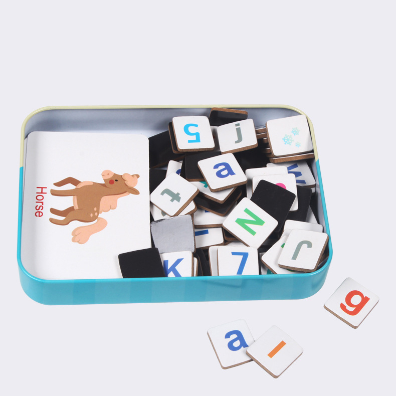 Wooden Puzzle Flash Cards Game - Wooden Letter Sign recension och pris
