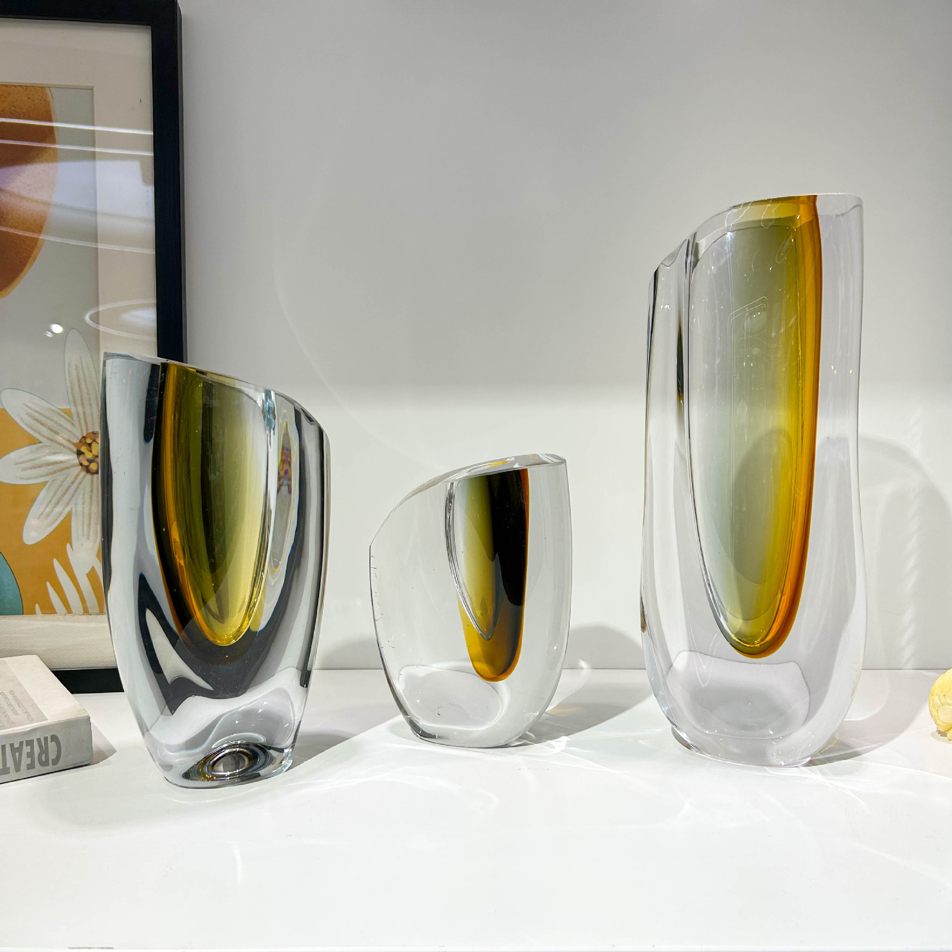Modern simple gilt contrast ha - Home Decor Exhibition recension och pris