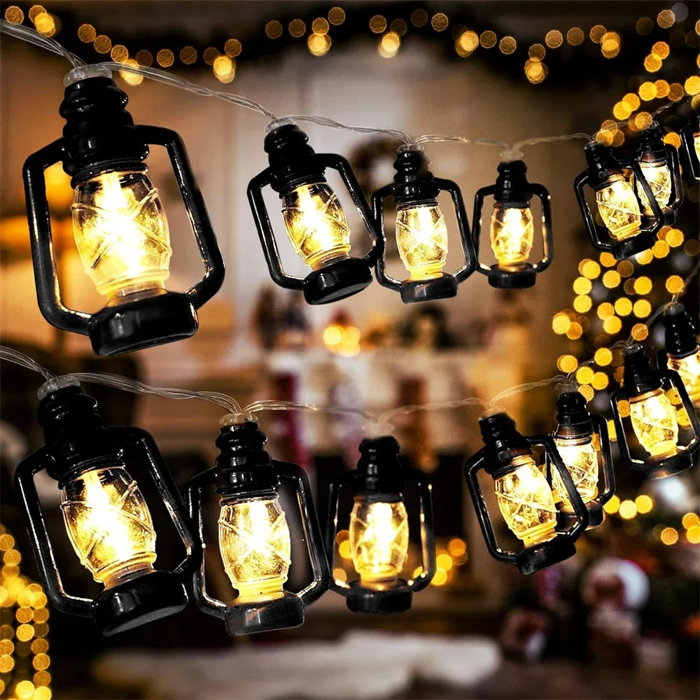 Vintage Kerosene Lamp LED Stri - Fairy Lights Bedroom recension och pris