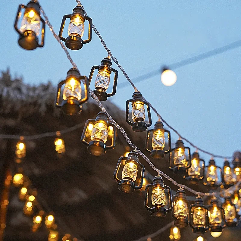 Vintage Kerosene Lamp LED Stri - Fairy Lights Bedroom recension och pris