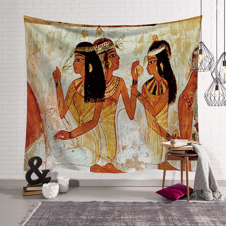 Yellow Ancient Egypt Hanging O - Home Decor Egypt recension och pris