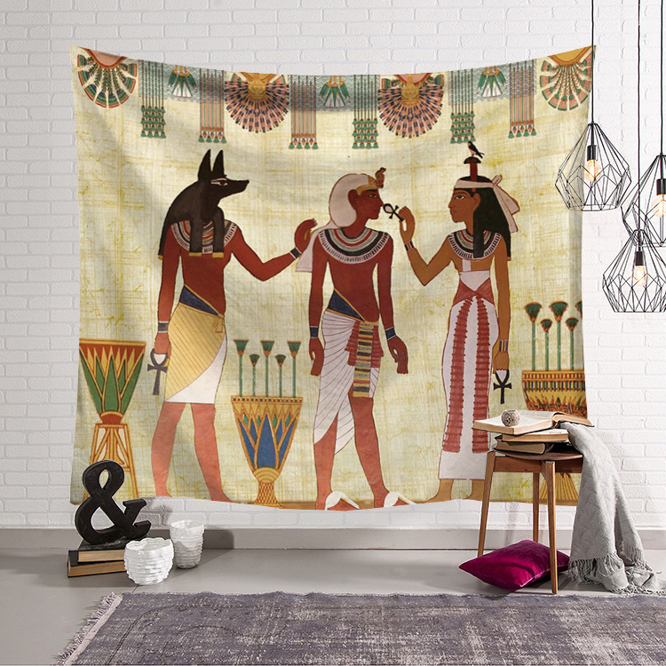 Yellow Ancient Egypt Hanging O - Home Decor Egypt recension och pris
