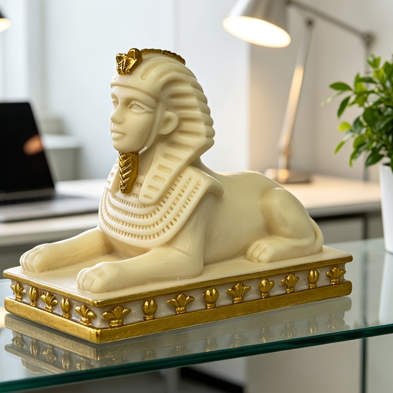 Ivory White Gilded Egyptian Sp - Home Decor Egypt recension och pris