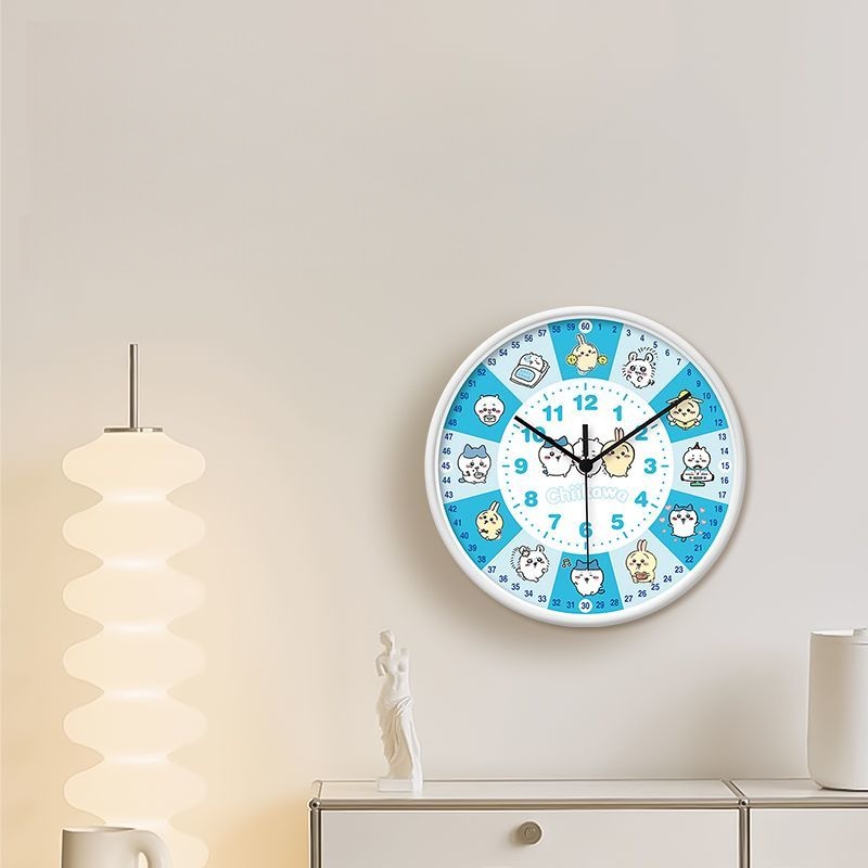 Anime Chiikawa Learning Wall C - Wall Clock Silent recension och pris