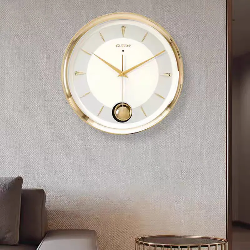 Golden Lucky Wall Clock Musica - Wall Clock Silent recension och pris