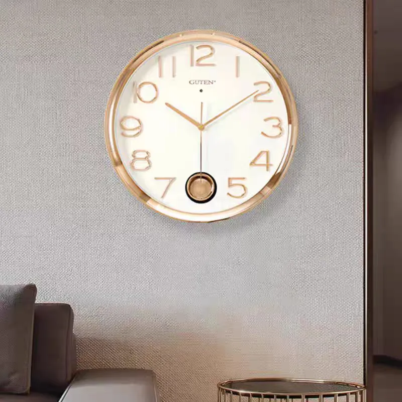 Golden Lucky Wall Clock Musica - Wall Clock Silent recension och pris