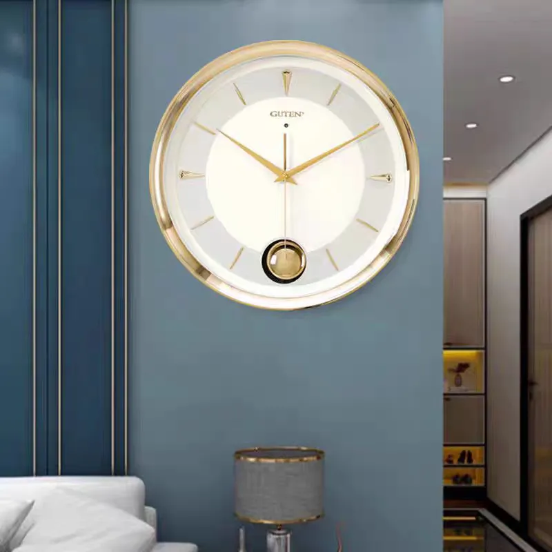 Golden Lucky Wall Clock Musica - Wall Clock Silent recension och pris