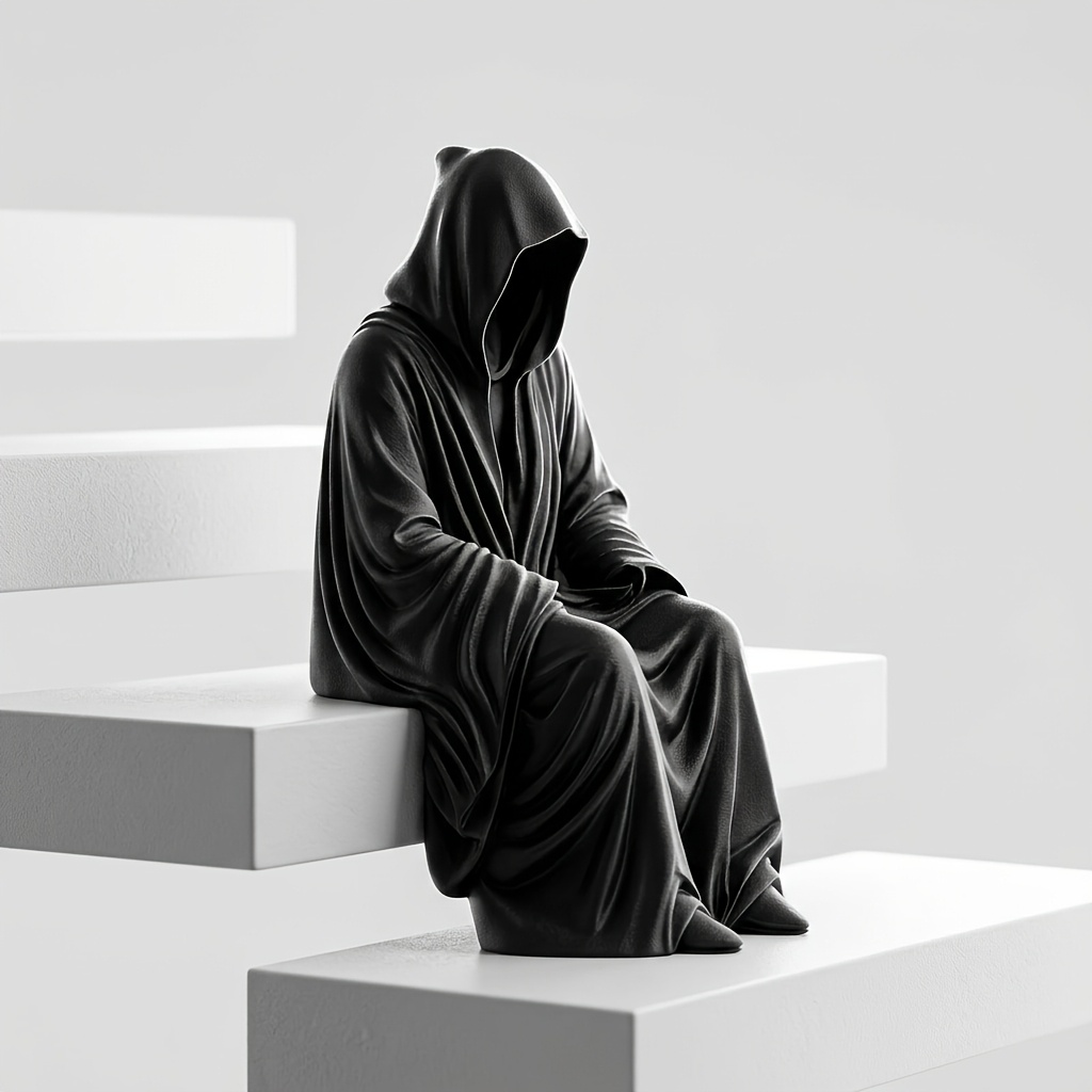 3D Printed Grim Reaper Bookend - Aesthetic Bookend recension och pris