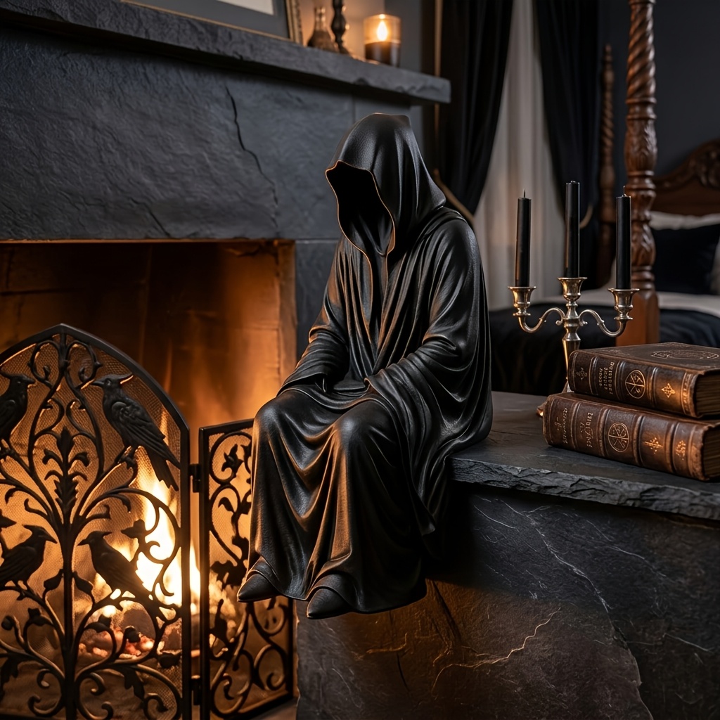 3D Printed Grim Reaper Bookend - Aesthetic Bookend recension och pris