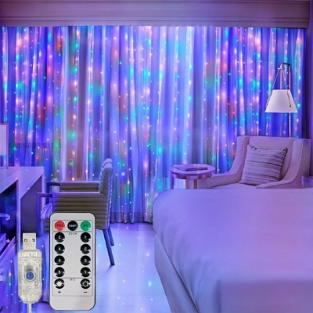 3/6m LED Curtain String Lights - Fairy Lights Bedroom recension och pris