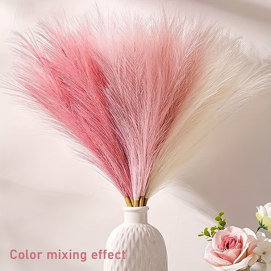 10Pc Artificial Pampas Grass S - Pampas Grass Decor recension och pris