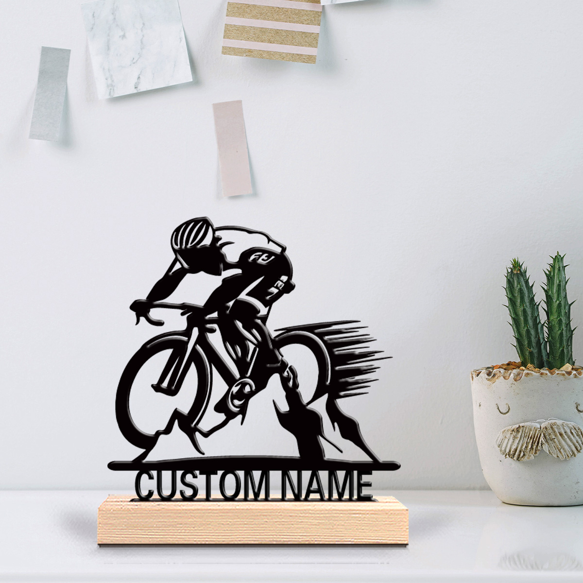 1pc Road cycling Custom Letter - Wooden Letter Sign recension och pris