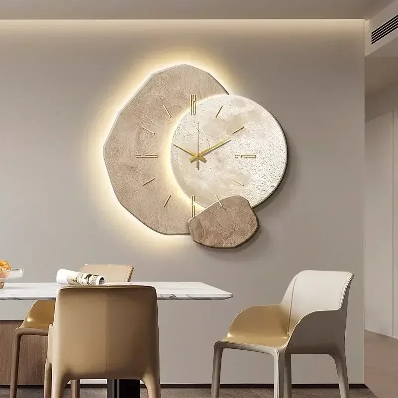 2025 Modern Clock With Light D - Wall Clock Silent recension och pris