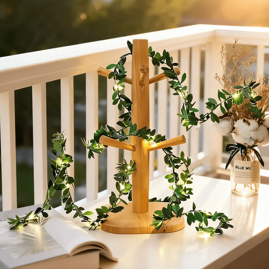 Hanging Green Vine LED Fairy S - Fairy Lights Bedroom recension och pris