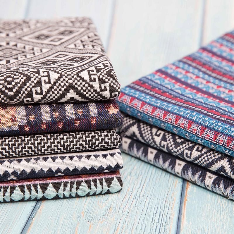 Ethnic Style Cotton Linen Fabr - Linen Table Runner recension och pris
