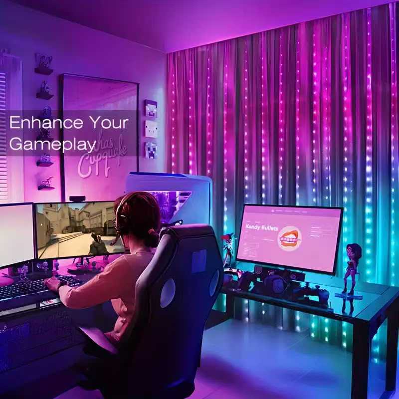 5V Smart LED Curtain Lights AP - Home Decor Free App recension och pris