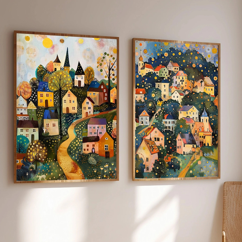 Floral Garden Village Night Tr - Home Decor Exhibition recension och pris