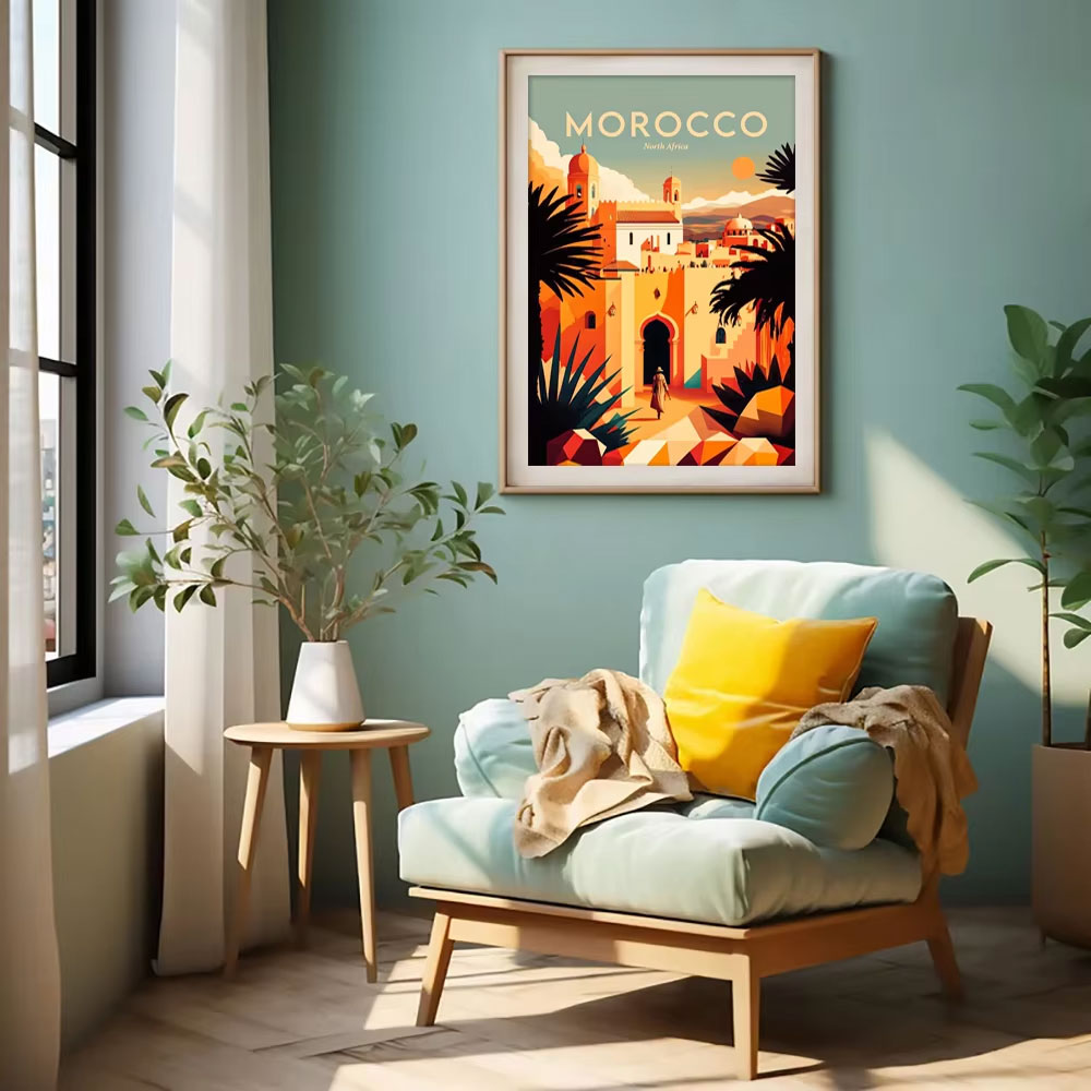 Floral Garden Village Night Tr - Home Decor Exhibition recension och pris