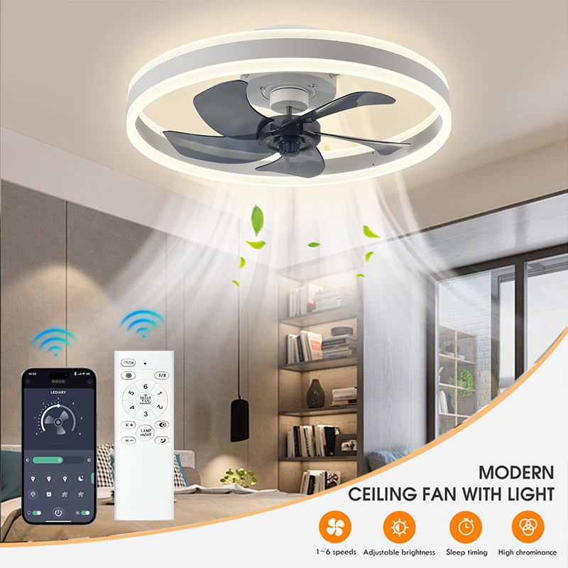 LED Ceiling Light Fan With APP - Home Decor Free App recension och pris