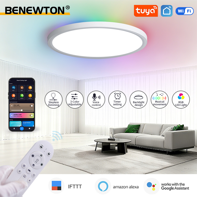 BENEWTON Tuya Smart WiFi Ceili - Home Decor Free App recension och pris