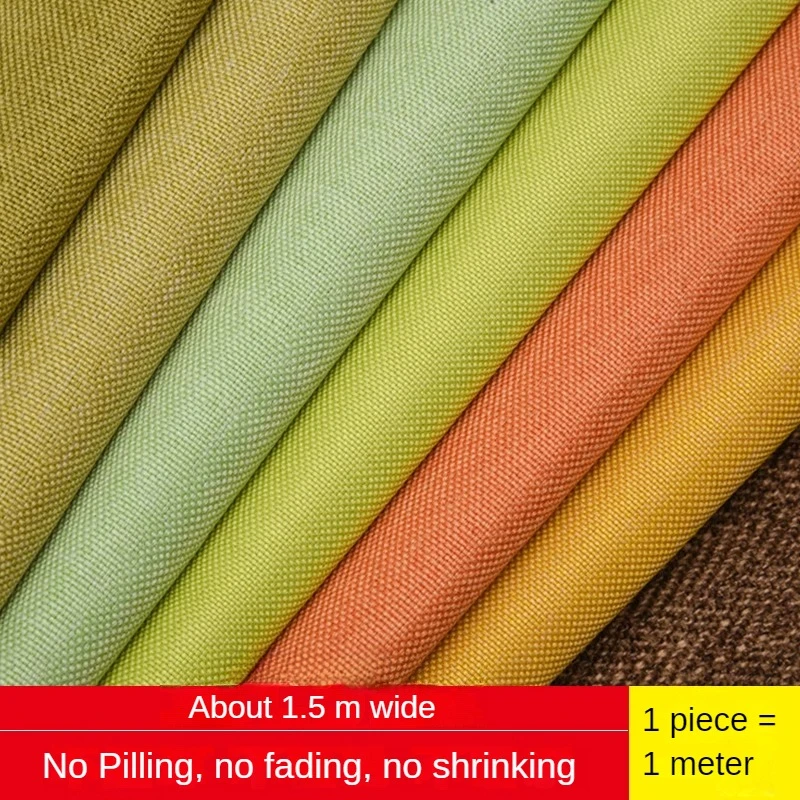 Thickened Cotton Linen Fabric  - Linen Table Runner recension och pris
